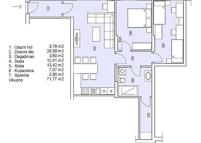 Appartement Mobine *